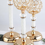 Maxbell Candle Holder Candlestick Tealight Holder Stand Sculpture for Centerpieces Small