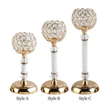 Maxbell Candle Holder Candlestick Tealight Holder Stand Sculpture for Centerpieces Small