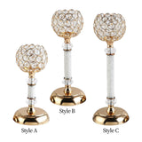 Maxbell Candle Holder Candlestick Tealight Holder Stand Sculpture for Centerpieces Small