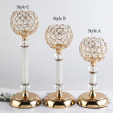 Maxbell Candle Holder Candlestick Tealight Holder Stand Sculpture for Centerpieces Small