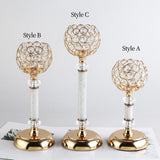 Maxbell Candle Holder Candlestick Tealight Holder Stand Sculpture for Centerpieces Small
