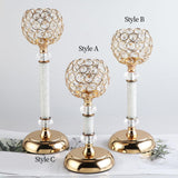 Maxbell Candle Holder Candlestick Tealight Holder Stand Sculpture for Centerpieces Small