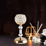 Maxbell Candle Holder Candlestick Tealight Holder Stand Sculpture for Centerpieces Small
