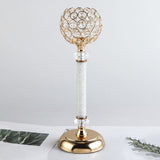 Maxbell Candle Holder Candlestick Tealight Holder Stand Sculpture for Centerpieces Large