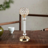 Maxbell Candle Holder Candlestick Tealight Holder Stand Sculpture for Centerpieces Large