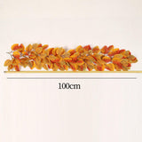 Maxbell Door Hanging Artificial Vine Autumn Leaves Eco Friendly for Arrangement
