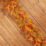 Maxbell Door Hanging Artificial Vine Autumn Leaves Eco Friendly for Arrangement