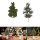Maxbell Christmas Branches Artificial Picks Greenery Branch for Winter Garden Decor Green