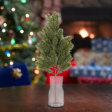 Maxbell Christmas Branches Artificial Picks Greenery Branch for Winter Garden Decor Green