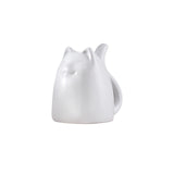 Maxbell Modern Cat Figures Sculpture Statue for Bookshelf Cabinet Decorations white