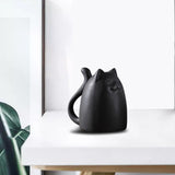 Maxbell Modern Cat Figures Sculpture Statue for Bookshelf Cabinet Decorations black