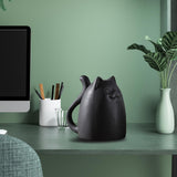 Maxbell Modern Cat Figures Sculpture Statue for Bookshelf Cabinet Decorations black