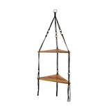 Maxbell Macrame Hanging Shelves Bookshelf Bedroom Photos Wood Floating Storage Shelf