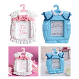 Maxbell Resin Photo Frame Newborn Picture Display Holder for Bedroom Decor Pink