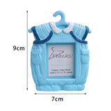 Maxbell Resin Photo Frame Newborn Picture Display Holder for Bedroom Decor Blue