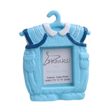 Maxbell Resin Photo Frame Newborn Picture Display Holder for Bedroom Decor Blue