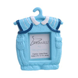 Maxbell Resin Photo Frame Newborn Picture Display Holder for Bedroom Decor Blue