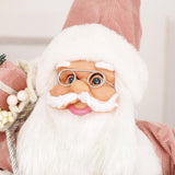 Maxbell Santa Claus Figurine Christmas Doll for Celebration Living Room Kids Gift