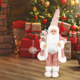 Maxbell Santa Claus Figurine Christmas Doll for Celebration Living Room Kids Gift