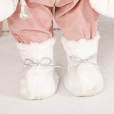 Maxbell Santa Claus Figurine Christmas Doll for Celebration Living Room Kids Gift