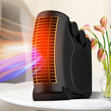 Maxbell Heating Machine Portable Thermostat Desktop Winter for Office Bedroom black