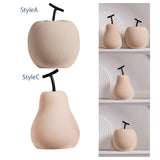 Maxbell Decorative Fruit Abstract Statue Ornament Collectable for Party Office StyleA