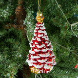 Maxbell 2Pcs Small tree Pendant Miniature Figurines Collectible Statue