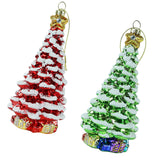 Maxbell 2Pcs Small tree Pendant Miniature Figurines Collectible Statue