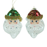 Maxbell 2Pcs Pendant Door Festival Holiday Gift Tag Christmas Santa Hanging Ornament