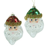 Maxbell 2Pcs Pendant Door Festival Holiday Gift Tag Christmas Santa Hanging Ornament