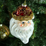 Maxbell 2Pcs Pendant Door Festival Holiday Gift Tag Christmas Santa Hanging Ornament