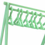 Maxbell Creative Earring Display Stand Jewelry Storage Show Case Hook Earrings Stand Green