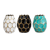 Maxbell Ceramic Vase Home Decorations Flower Pot Indoor Dining Room Ornament Office White