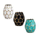 Maxbell Ceramic Vase Home Decorations Flower Pot Indoor Dining Room Ornament Office White