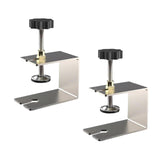 Maxbell 2x Stainless Steel Woodworking Clamp Fasten Stable Fixing Clip Adjustment 8cmx7cmx5.8cm