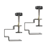 Maxbell 2x Stainless Steel Woodworking Clamp Fasten Stable Fixing Clip Adjustment 5.9cmx3cm
