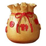 Maxbell Decorative Flower Vase Tabletop Centerpieces Flowers Pot for Bedroom Kitchen Aureate