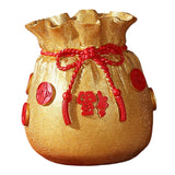 Maxbell Decorative Flower Vase Tabletop Centerpieces Flowers Pot for Bedroom Kitchen Aureate