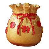 Maxbell Decorative Flower Vase Tabletop Centerpieces Flowers Pot for Bedroom Kitchen Aureate