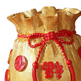 Maxbell Decorative Flower Vase Tabletop Centerpieces Flowers Pot for Bedroom Kitchen Aureate