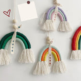 Maxbell Bohemian Tassel Pendant Chic Wall Hanging for Baby Shower Bedroom Decor Pink