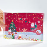 Maxbell Quicksand Picture Frame Card Display Wedding Souvenir Christmas Photo Frame