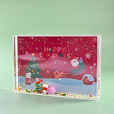 Maxbell Quicksand Picture Frame Card Display Wedding Souvenir Christmas Photo Frame