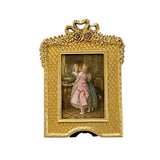 Maxbell Picture Frames Crafts Desktop Wall Hanging Ornament Ornate Resin Photo Frame