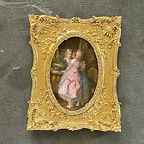 Maxbell Photo Frame 4x6 Embossed Decorative Retro for Wedding Bedroom Living Room