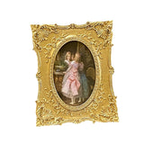 Maxbell Photo Frame 4x6 Embossed Decorative Retro for Wedding Bedroom Living Room