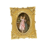 Maxbell Photo Frame 4x6 Embossed Decorative Retro for Wedding Bedroom Living Room