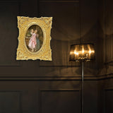 Maxbell Photo Frame 4x6 Embossed Decorative Retro for Wedding Bedroom Living Room