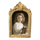 Maxbell Antique Resin Photo Display Frame Picture Display Luxury for Home Decoration L