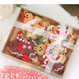 Maxbell 12Pcs Christmas Gingerbread Men Decorations New Years Xmas Tree Ornaments